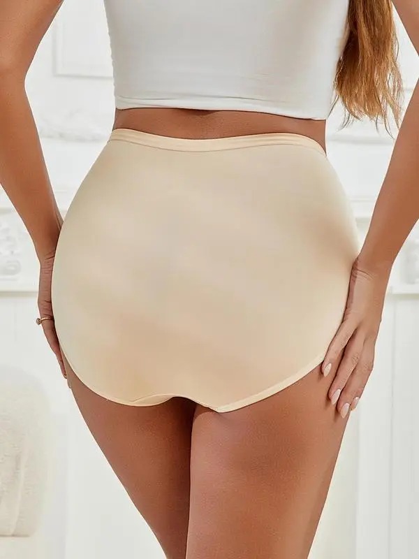 Women's Mid Waist Seamless Shapewear Shorts Multipack Tummy Control Butt Lifting Stretchy Body Shaping Underwear