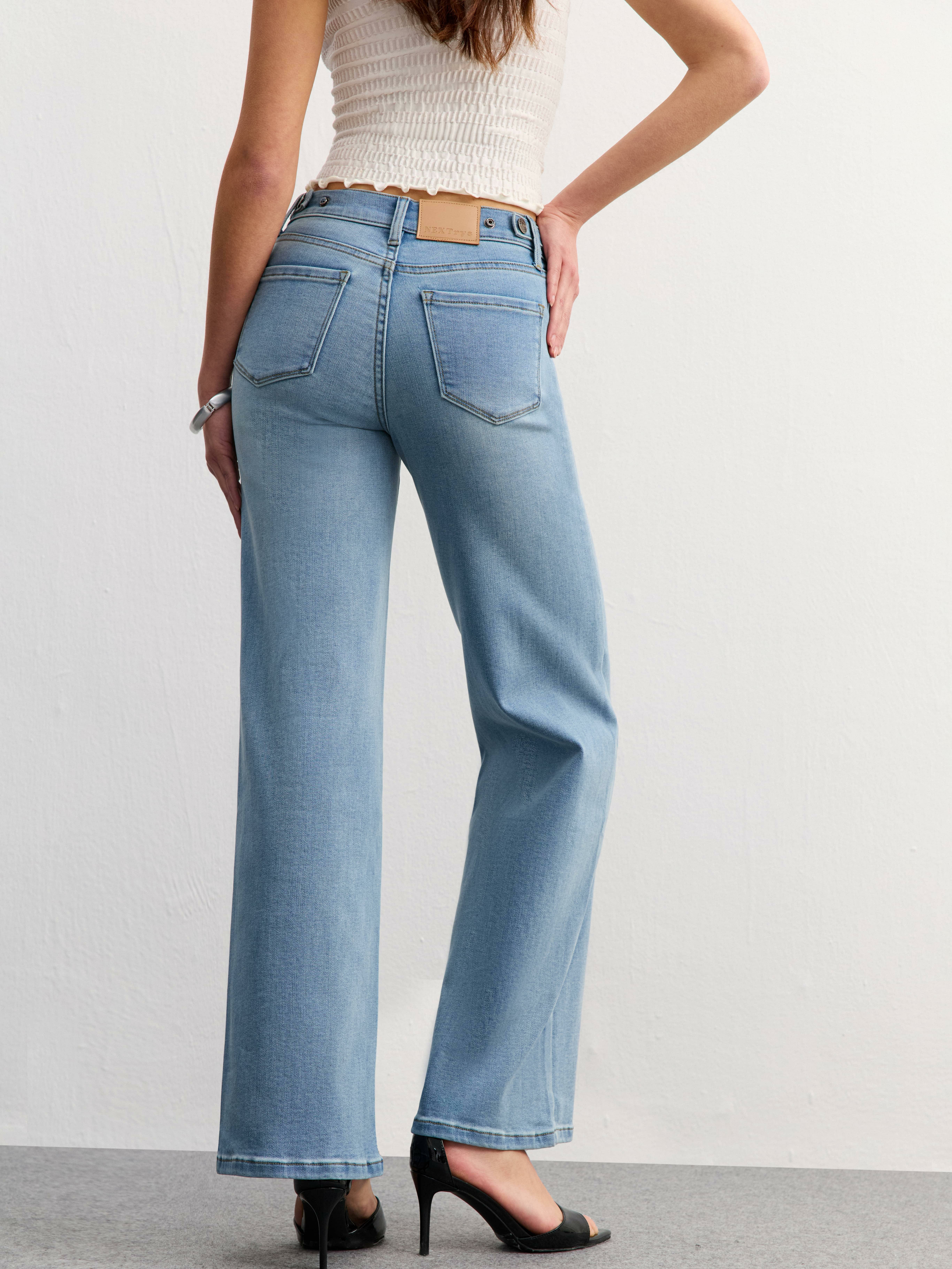 Women's High-Rise Wide Leg Jeans
