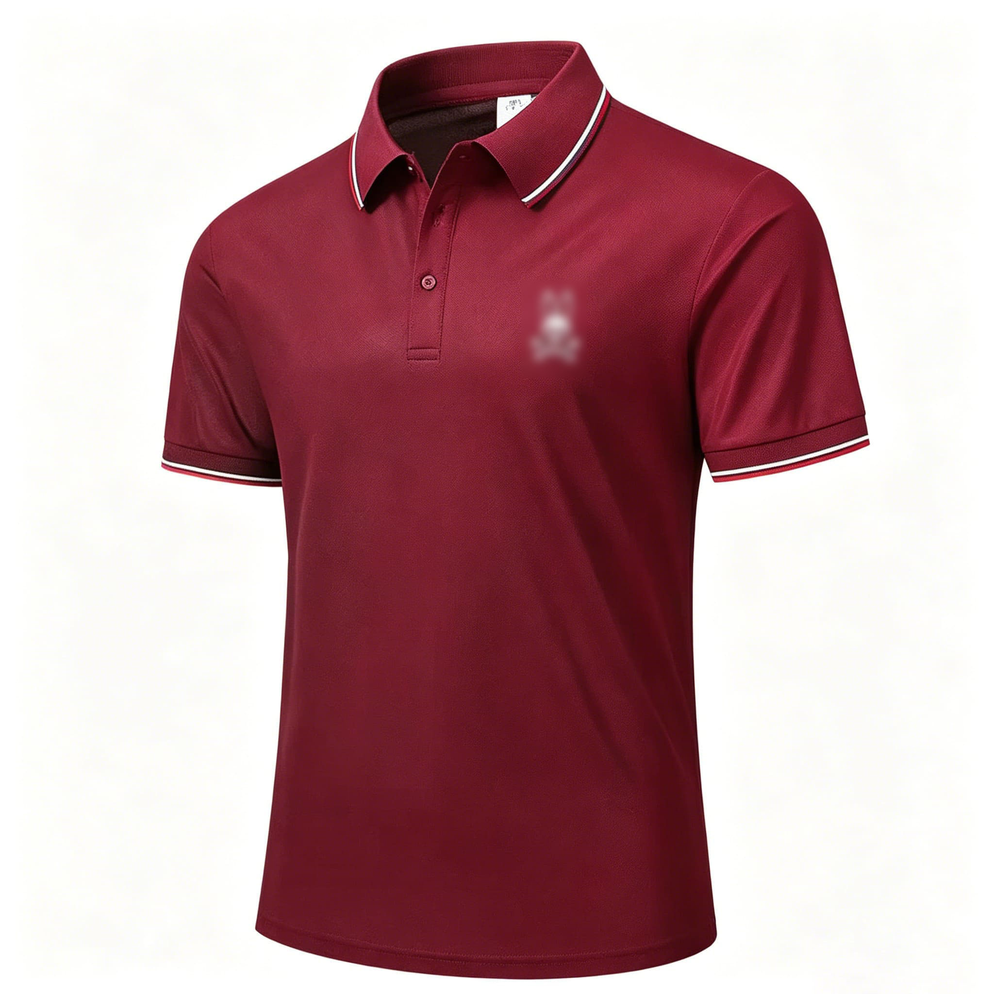 Men’s Casual Short-Sleeve Polo Shirt Set