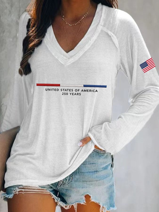 Women's United States 250TH Anniversary Print T-Shirt