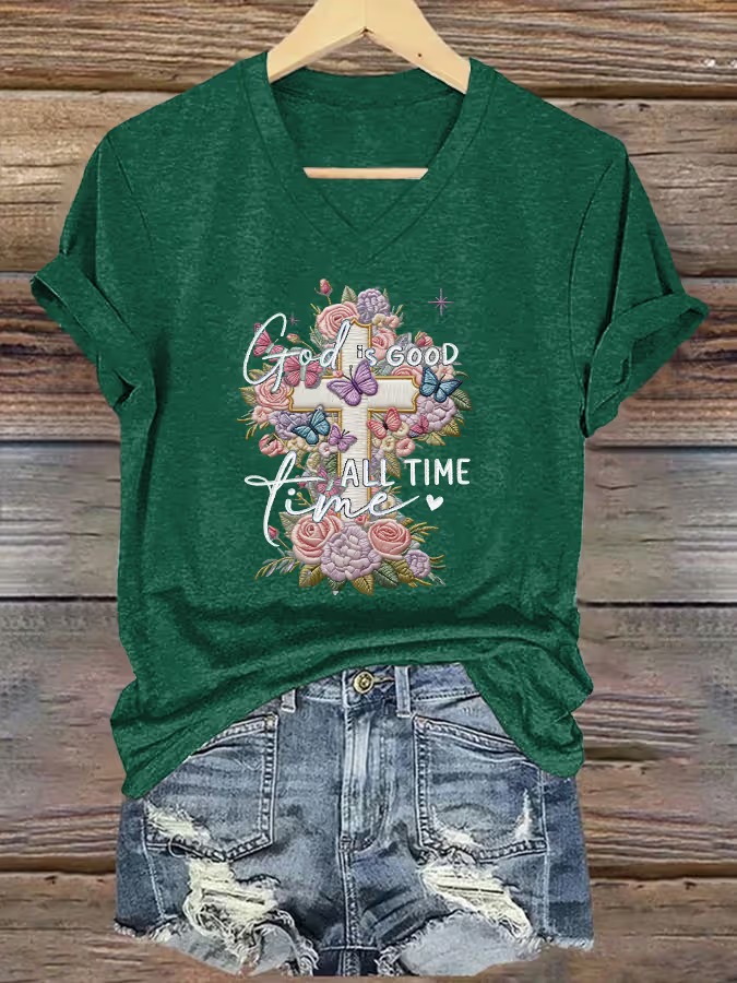 Women's Casual Easter T-shirt