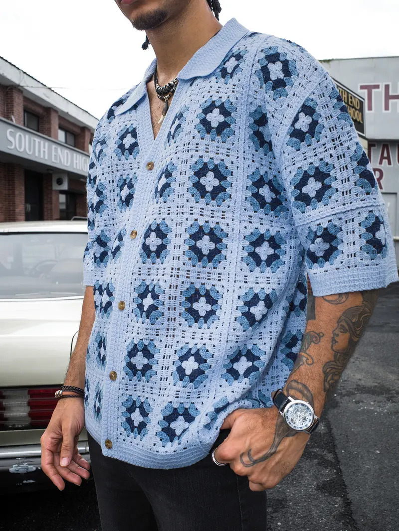 Men's Coastal Breeze Knitted Resort Shirt