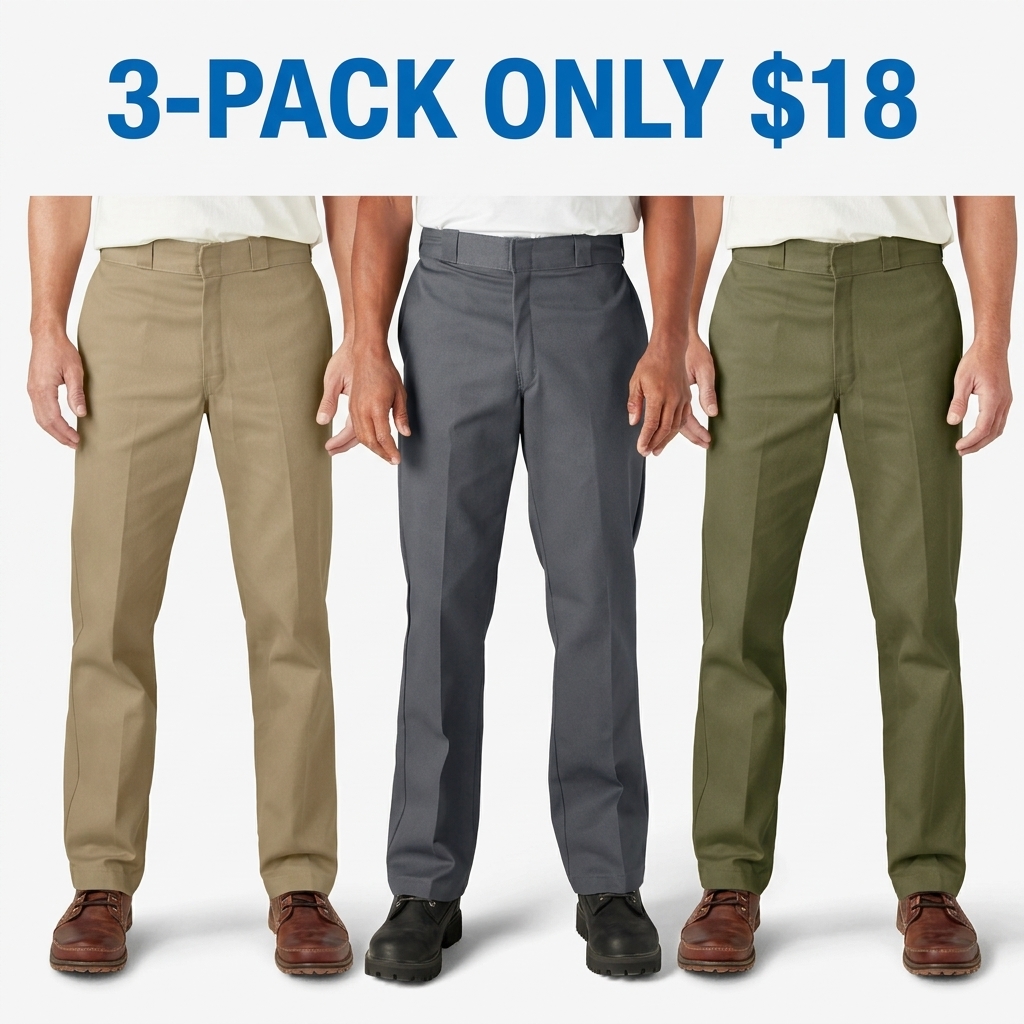 Men's Classic Twill Work Pants