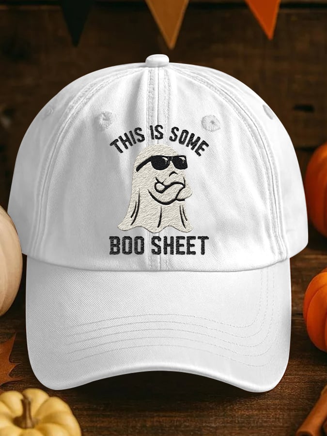 Unisex This Is Some Boo Sheet Printed Hat