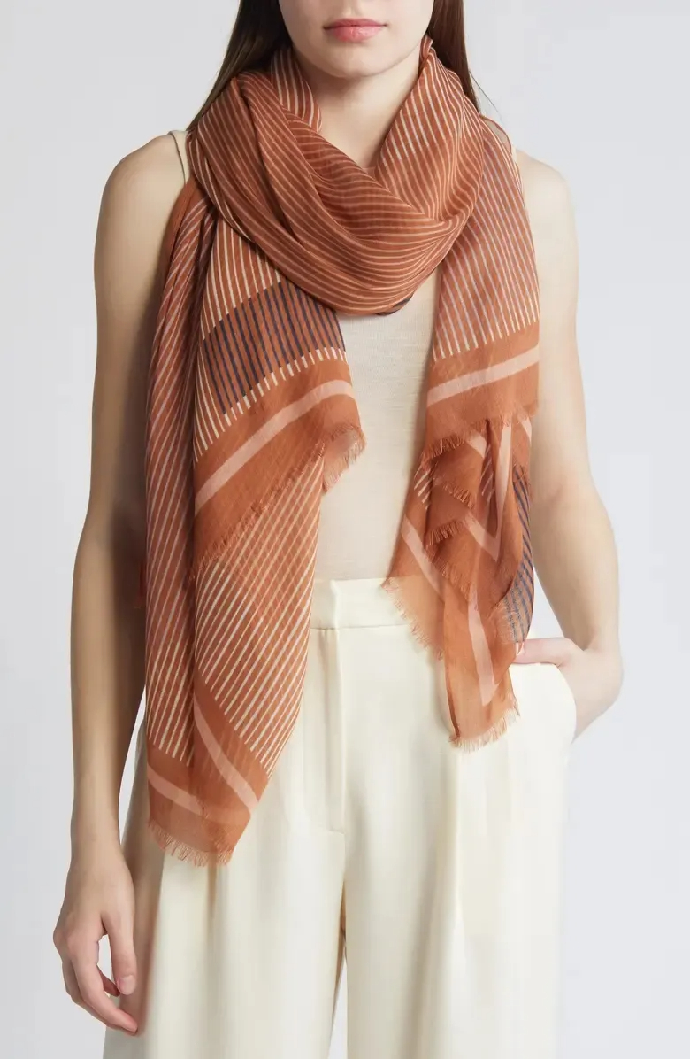 Print Daily & Silk Scarf