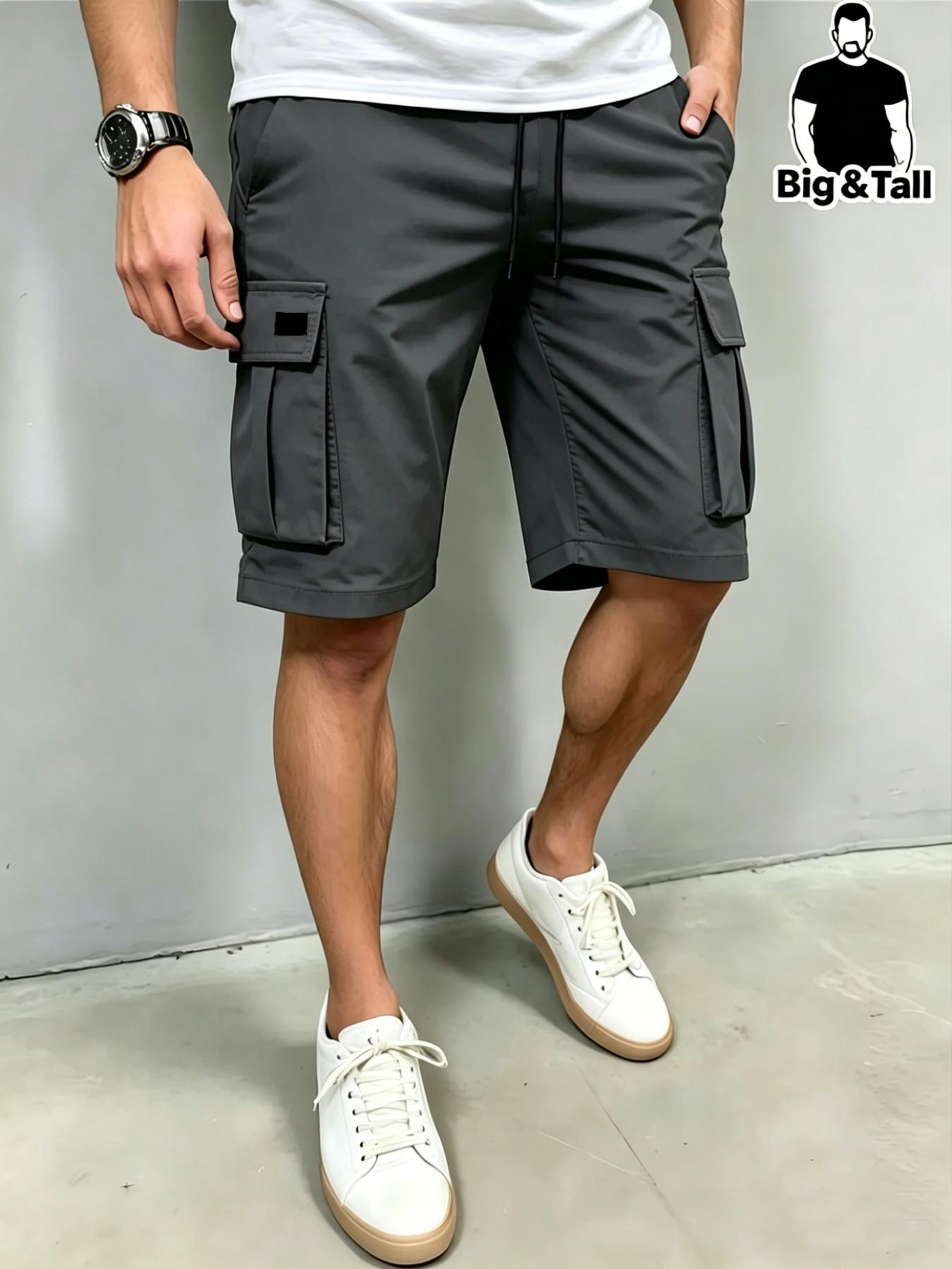 Men's Plus-Size Fashion Casual Shorts