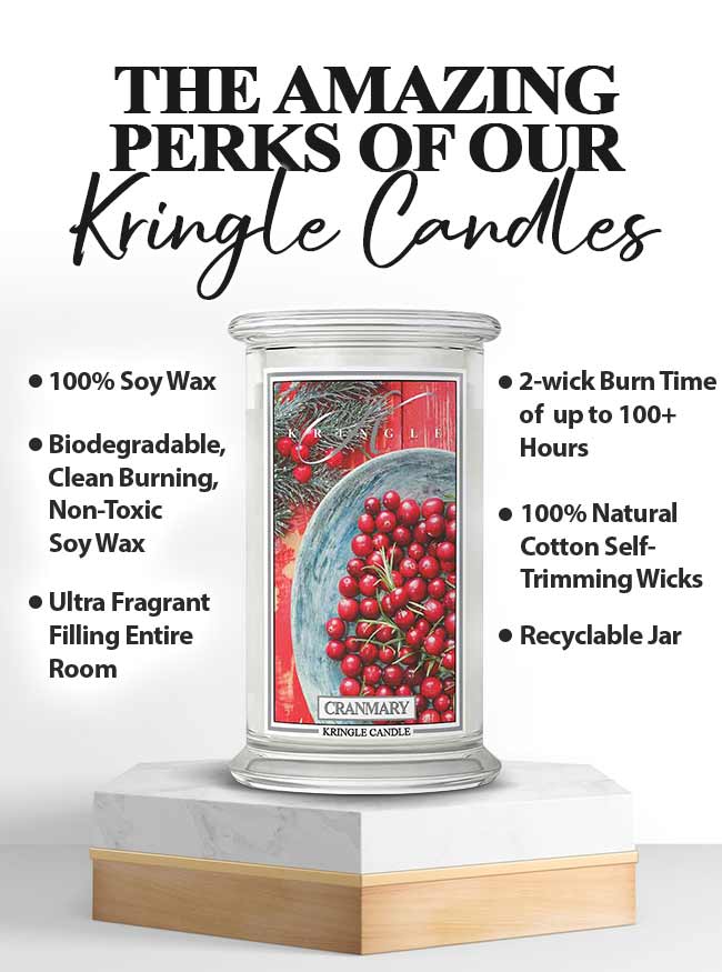 Cranmary Large Candle | Soy Candle