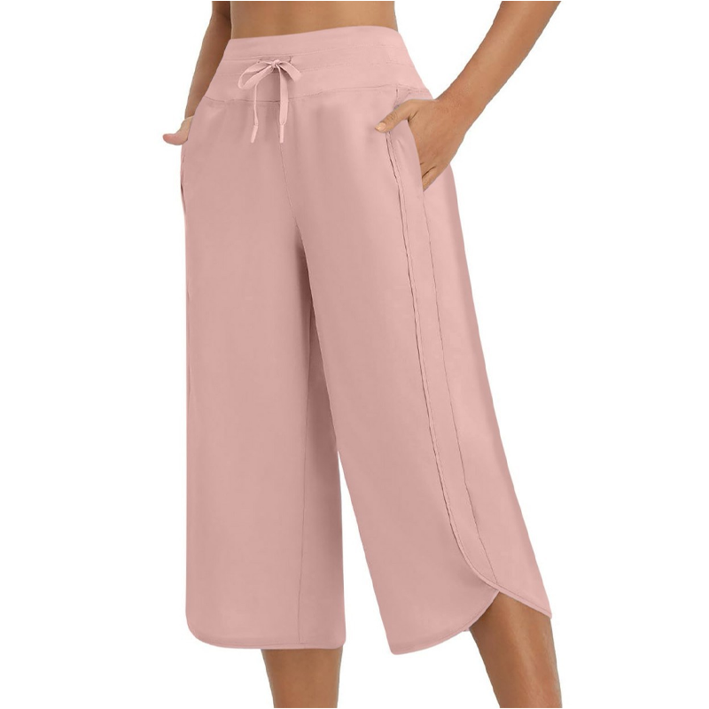 📢📢90% OFF !! ⏰Women's Casual Wide-Leg Capri Pants