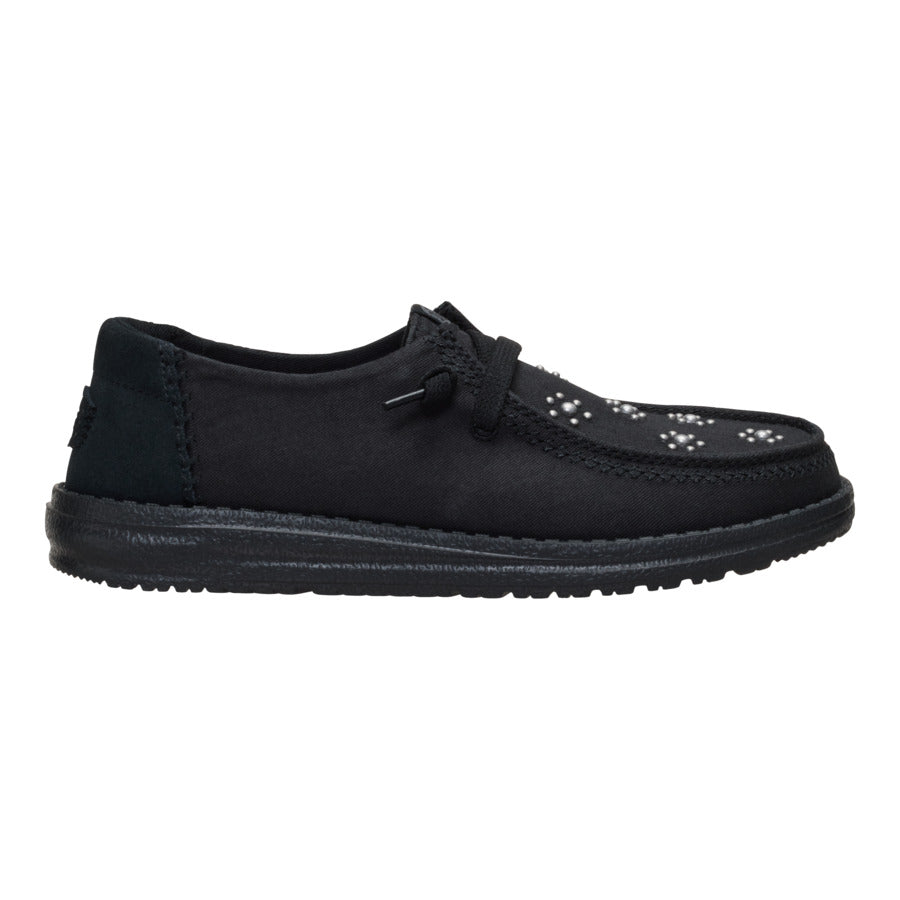 Wendy Star Stud - Black/Black
