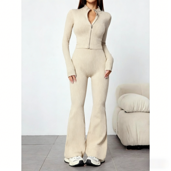 Women's Winter Knitted Two-Piece Set