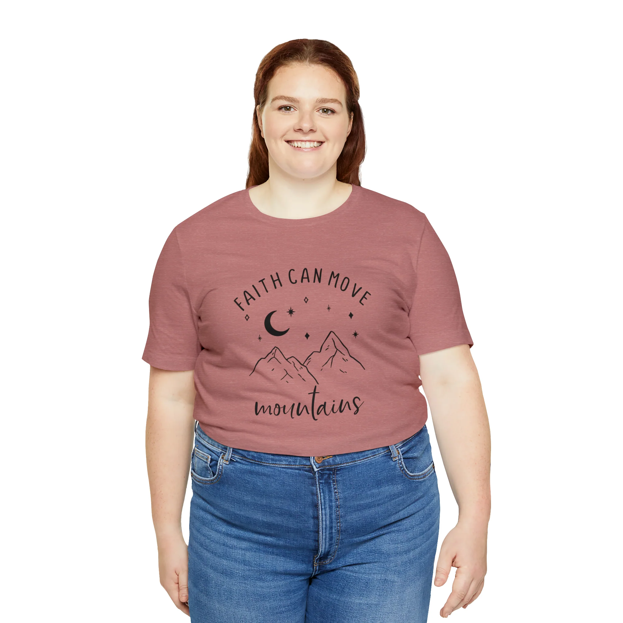 Move Mountains Unisex Jersey Short Sleeve Tee