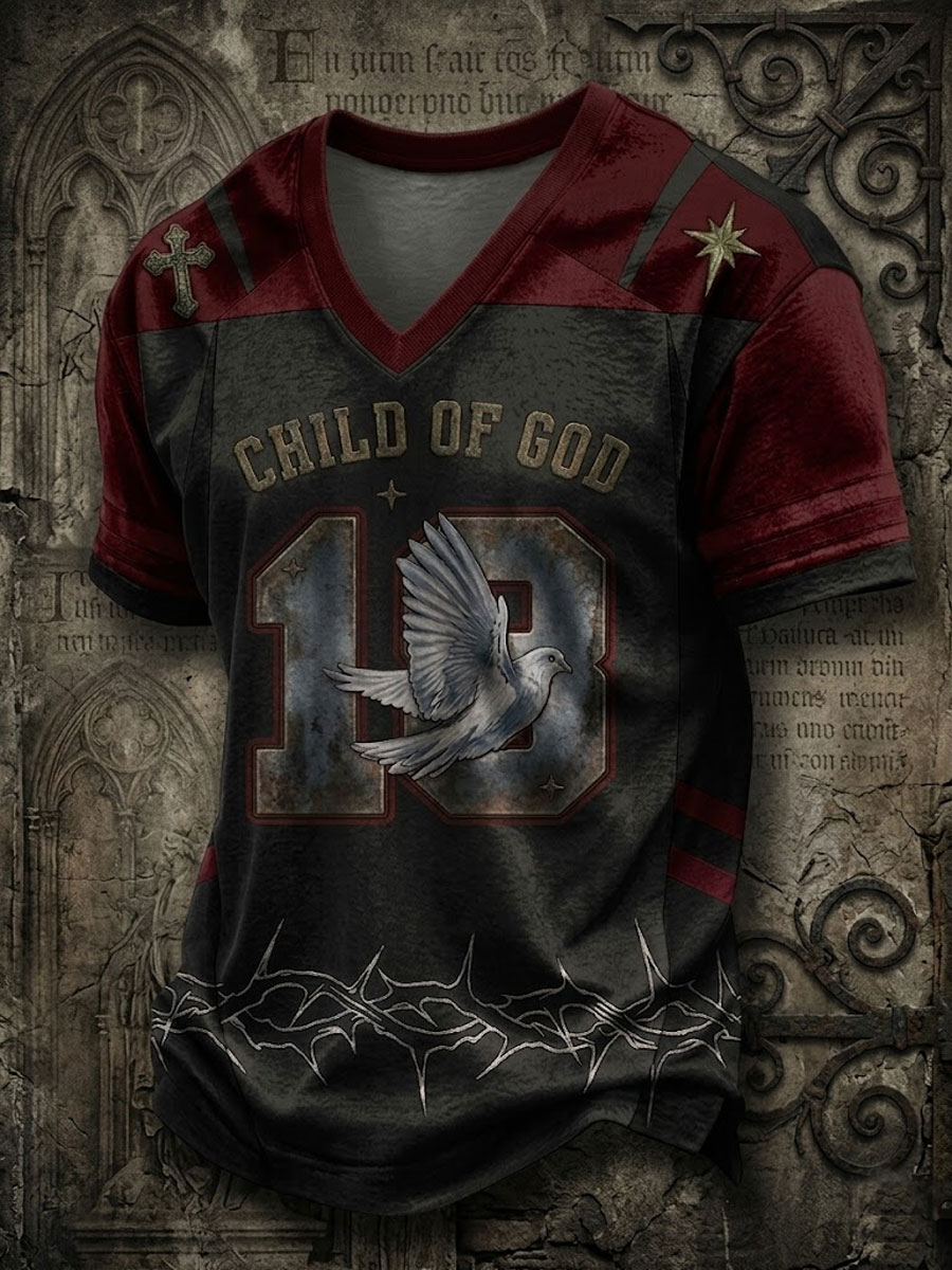 Men's Faith V-neck T-shirt