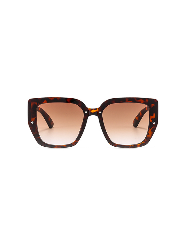 Geometric Sun-Protection Sunglasses Accessories