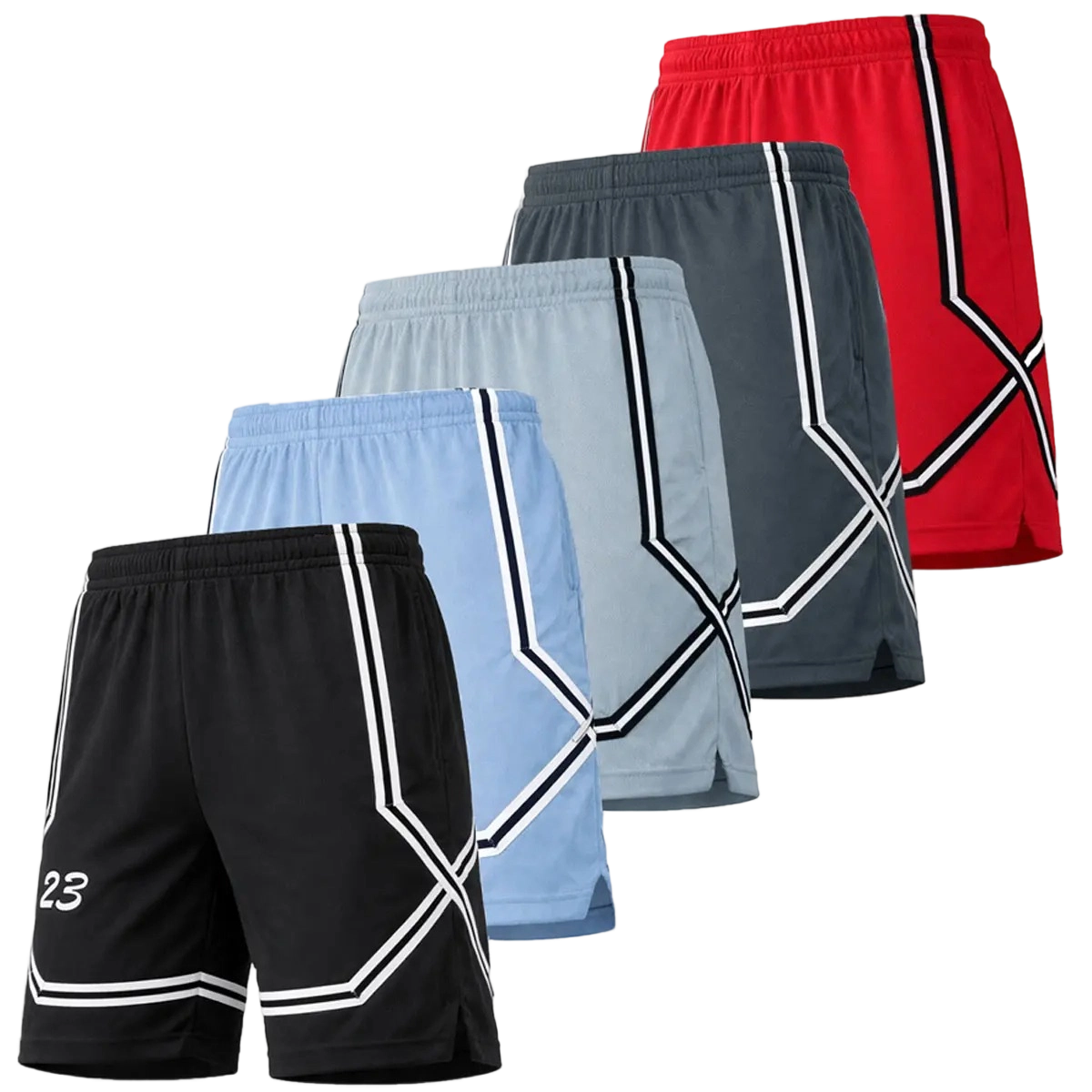 Men's 5-Pack Mesh Liner Shorts