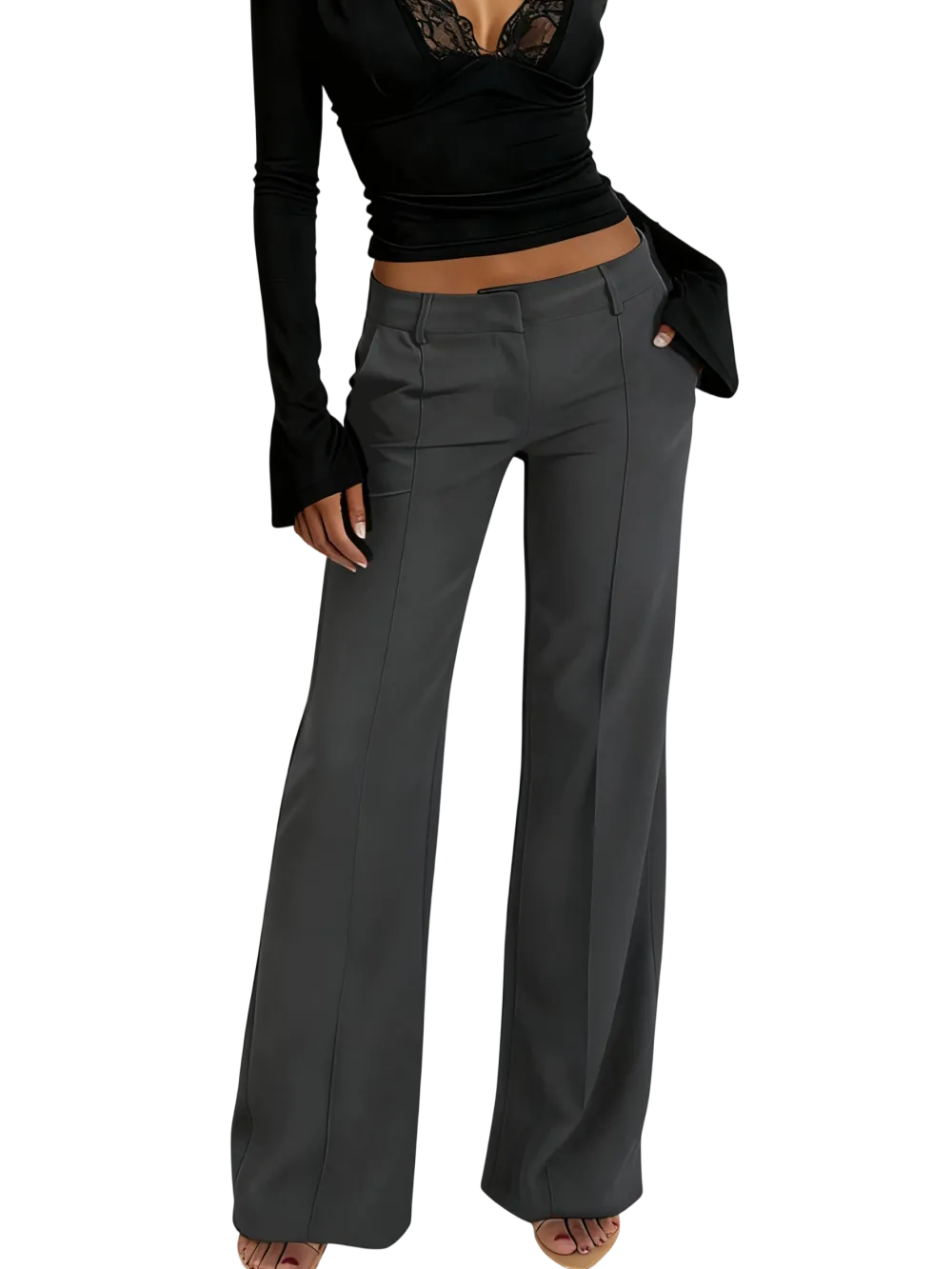 Women's casual fashion suit pants