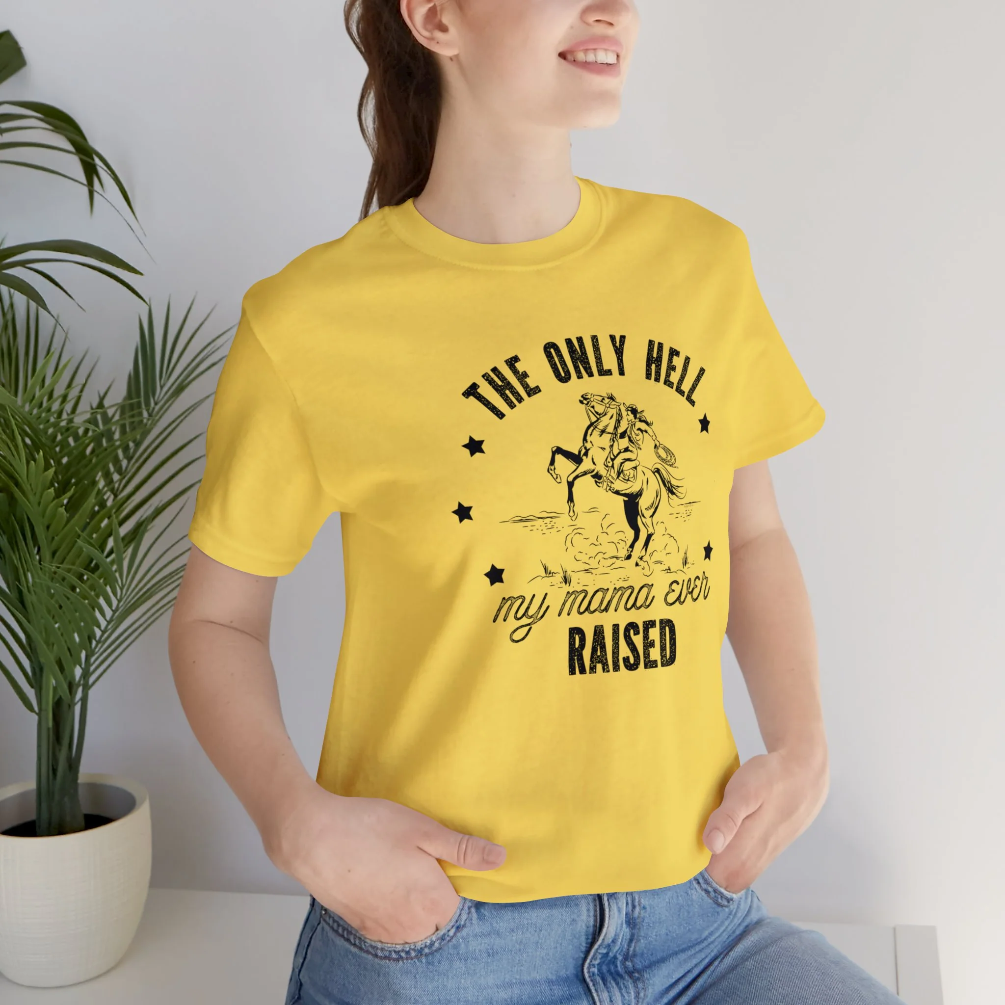 Mama Raised Hell Bella Canvas Unisex Jersey Tank