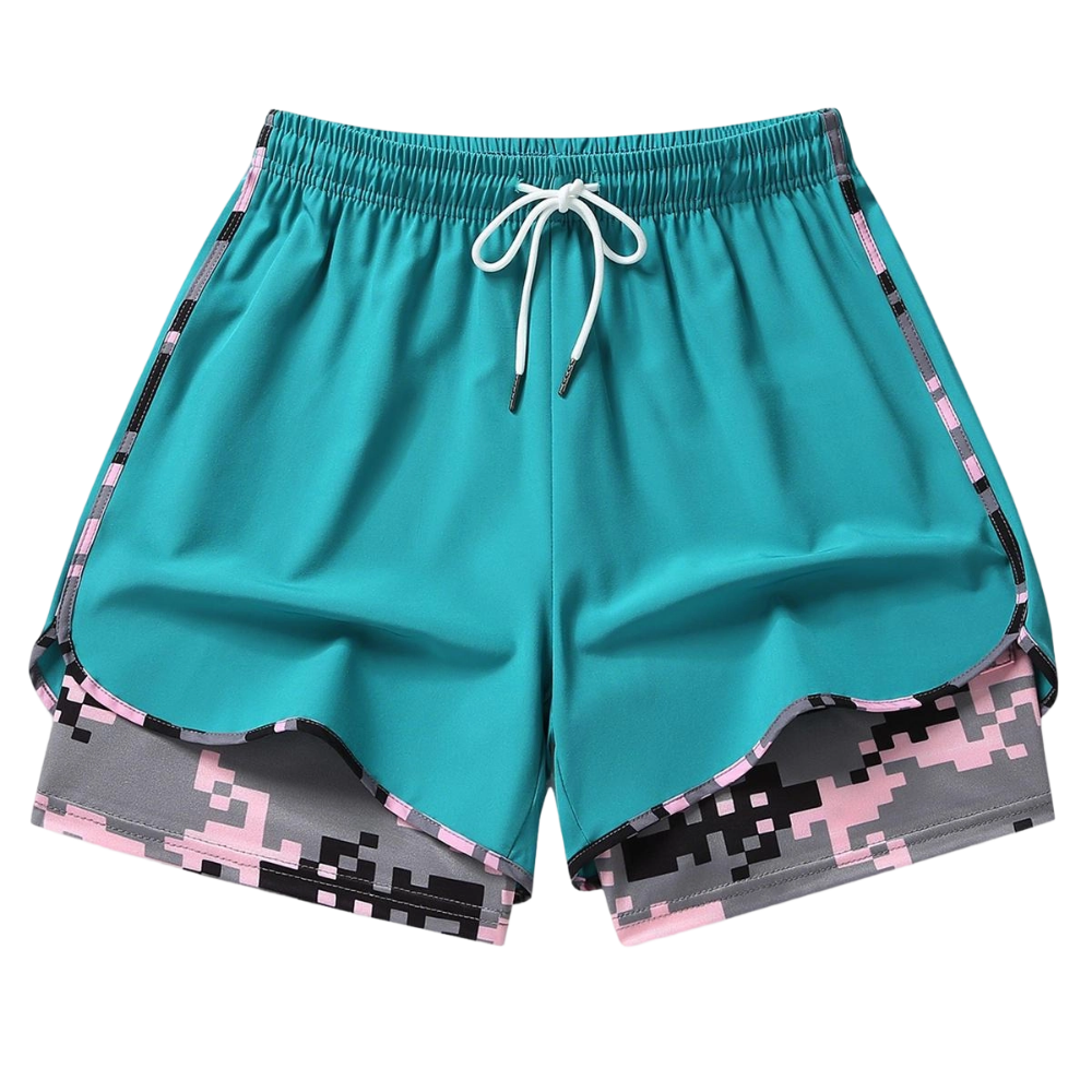 Women’s Casual Athletic Shorts With Built-In Liner