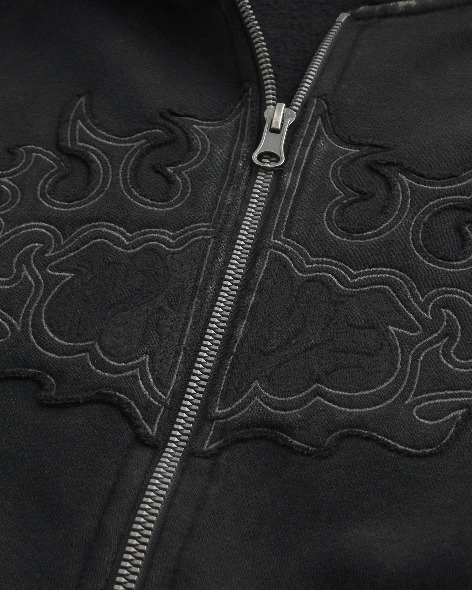 Boxy Zip-Up Hoodie