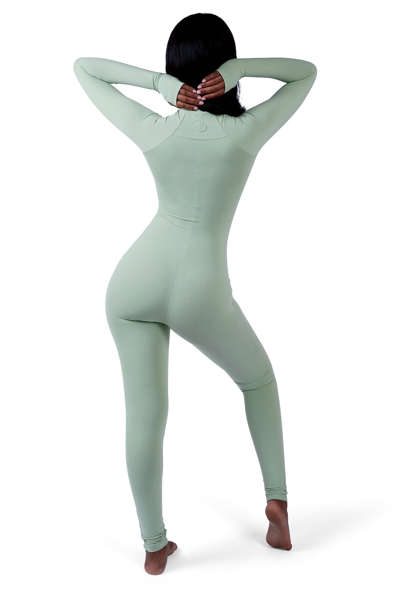 BASICS JUMPSUIT (MINT GREEN)