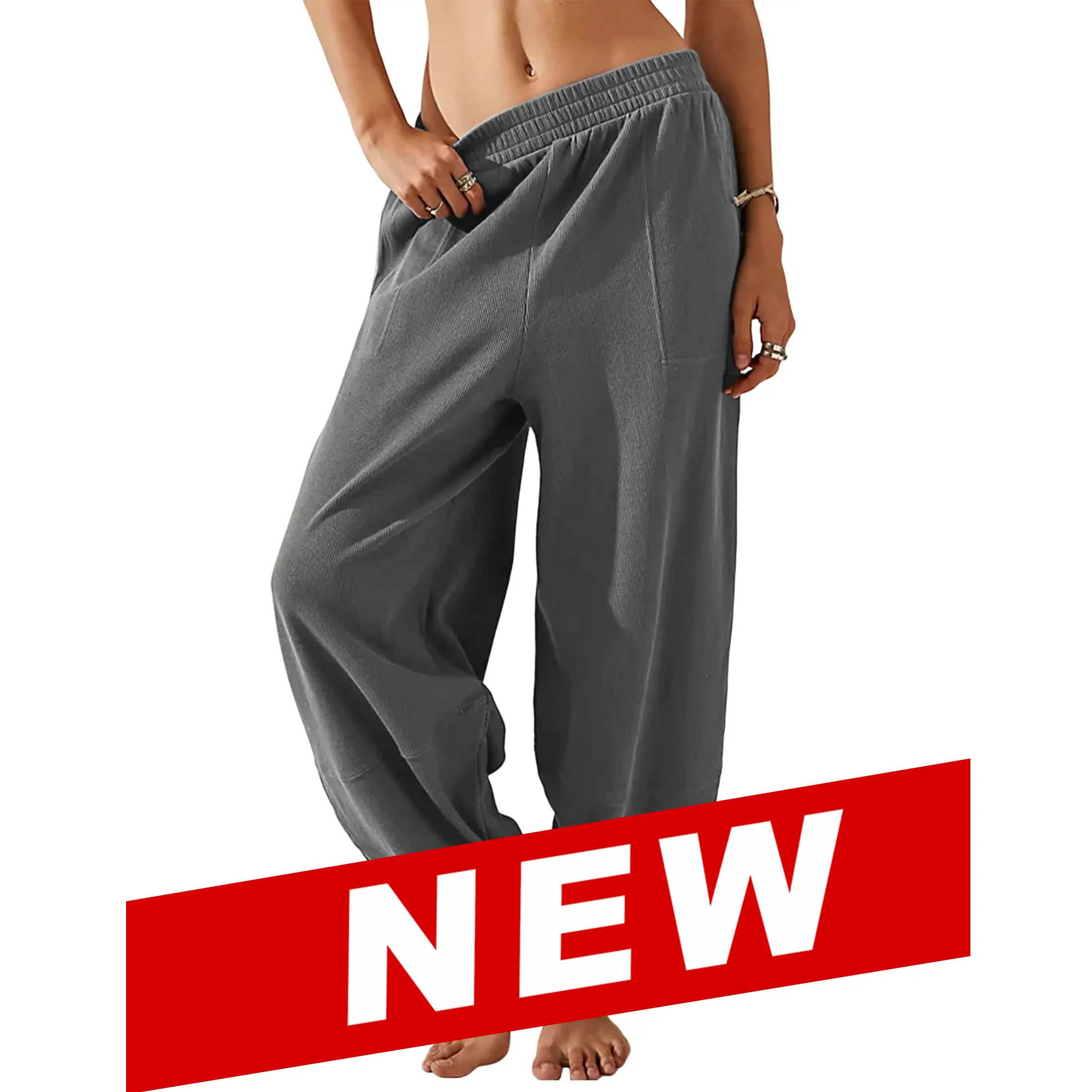 Women's loose wide-leg pants