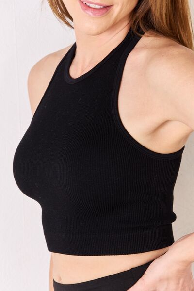 Wear It On The Daily Ribbed Racerback Tank