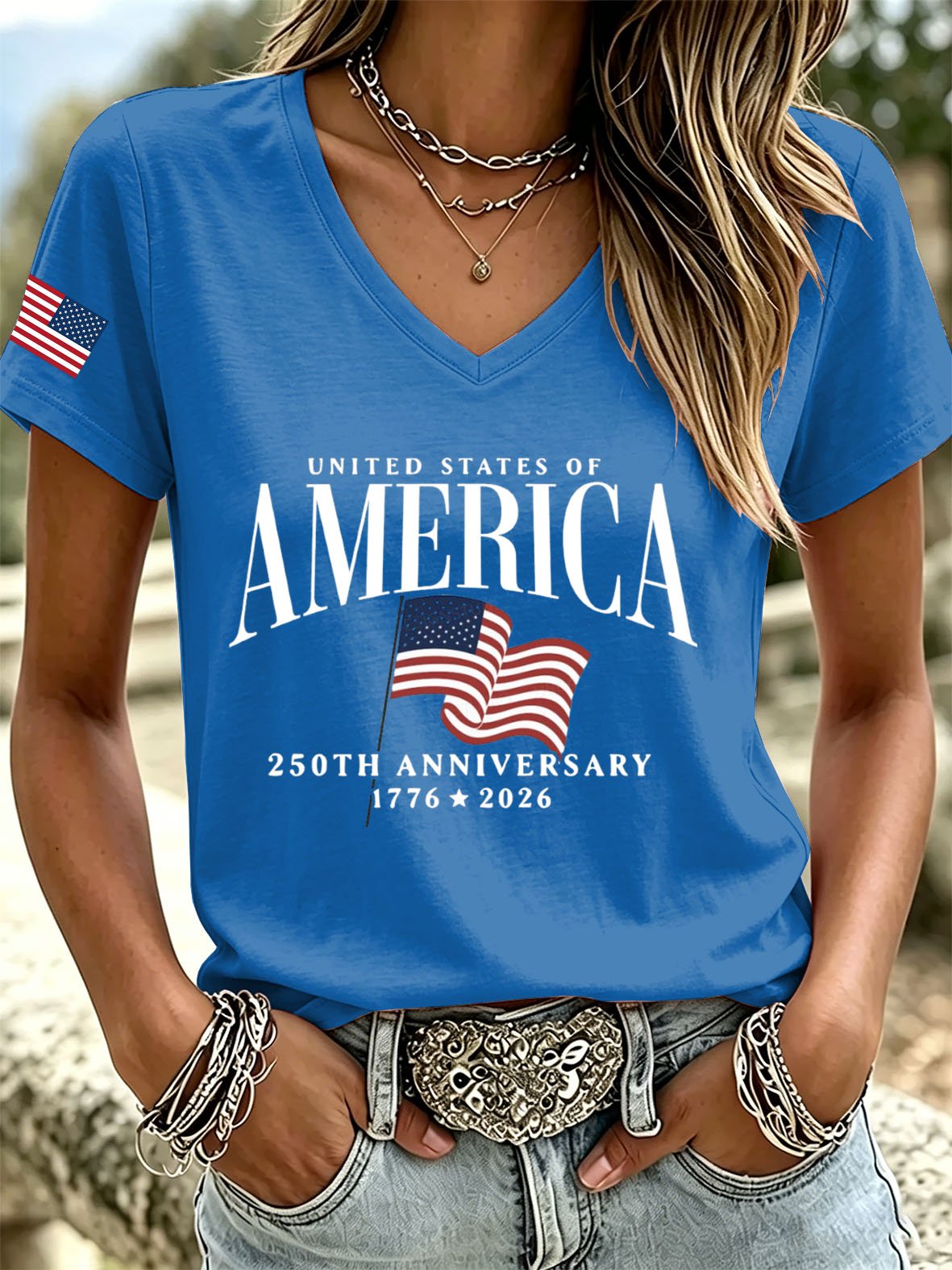 Women's Casual Print Short-Sleeve T-Shirt