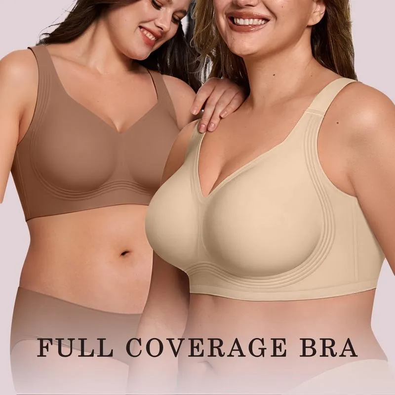 Women Wirefree Bras for Women Full Coverage No Underwire Everyday Bras