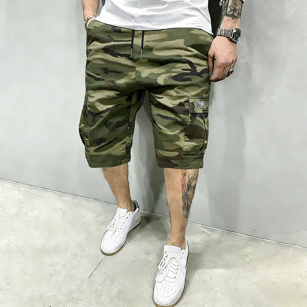🔥Men's Pockets Drawstring Cargo Shorts