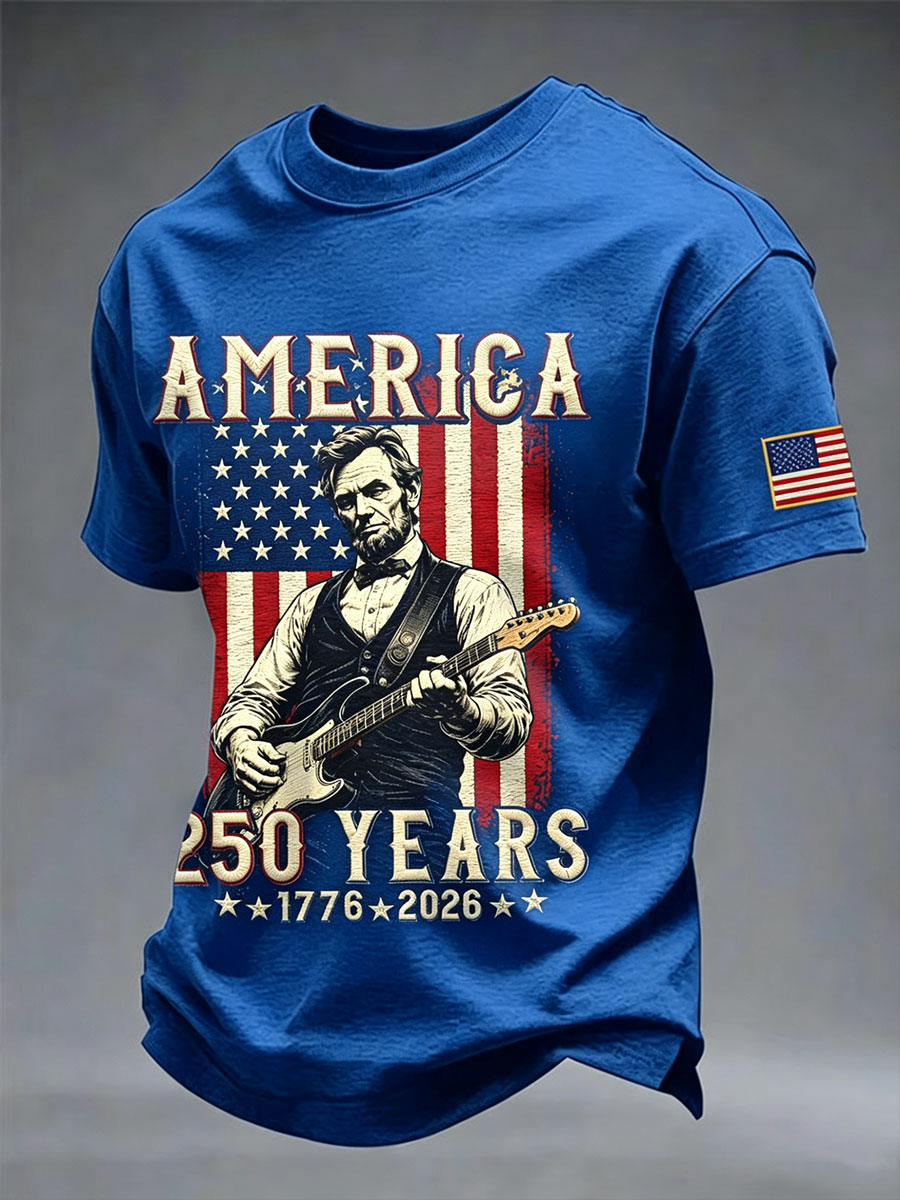 Men's USA 250th Independence Day T-shirt