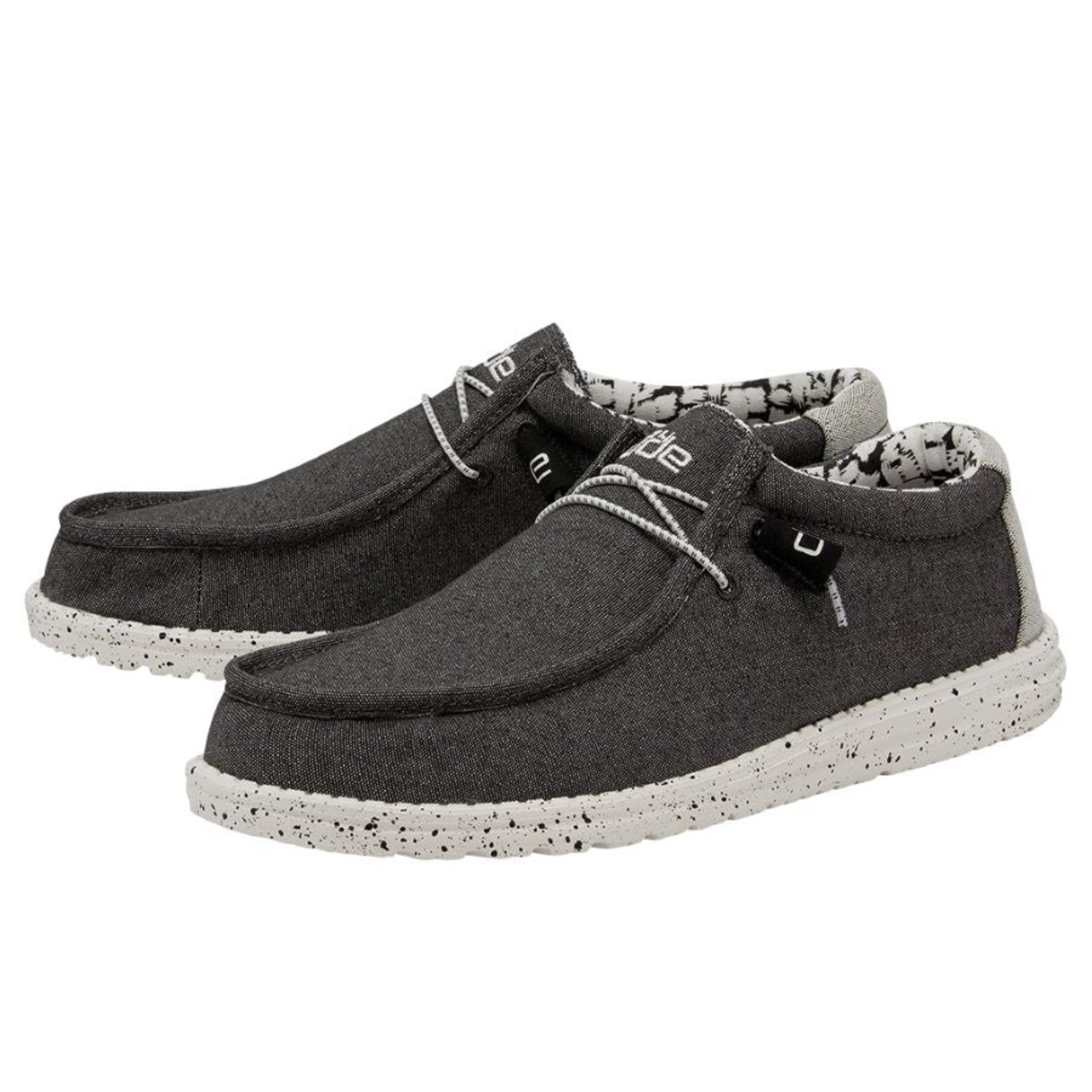 DUDE WALLY STRETCH OPAL BLACK - 400221HX