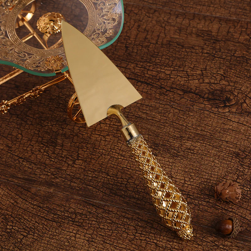 2PC Luxury Gold Server Set
