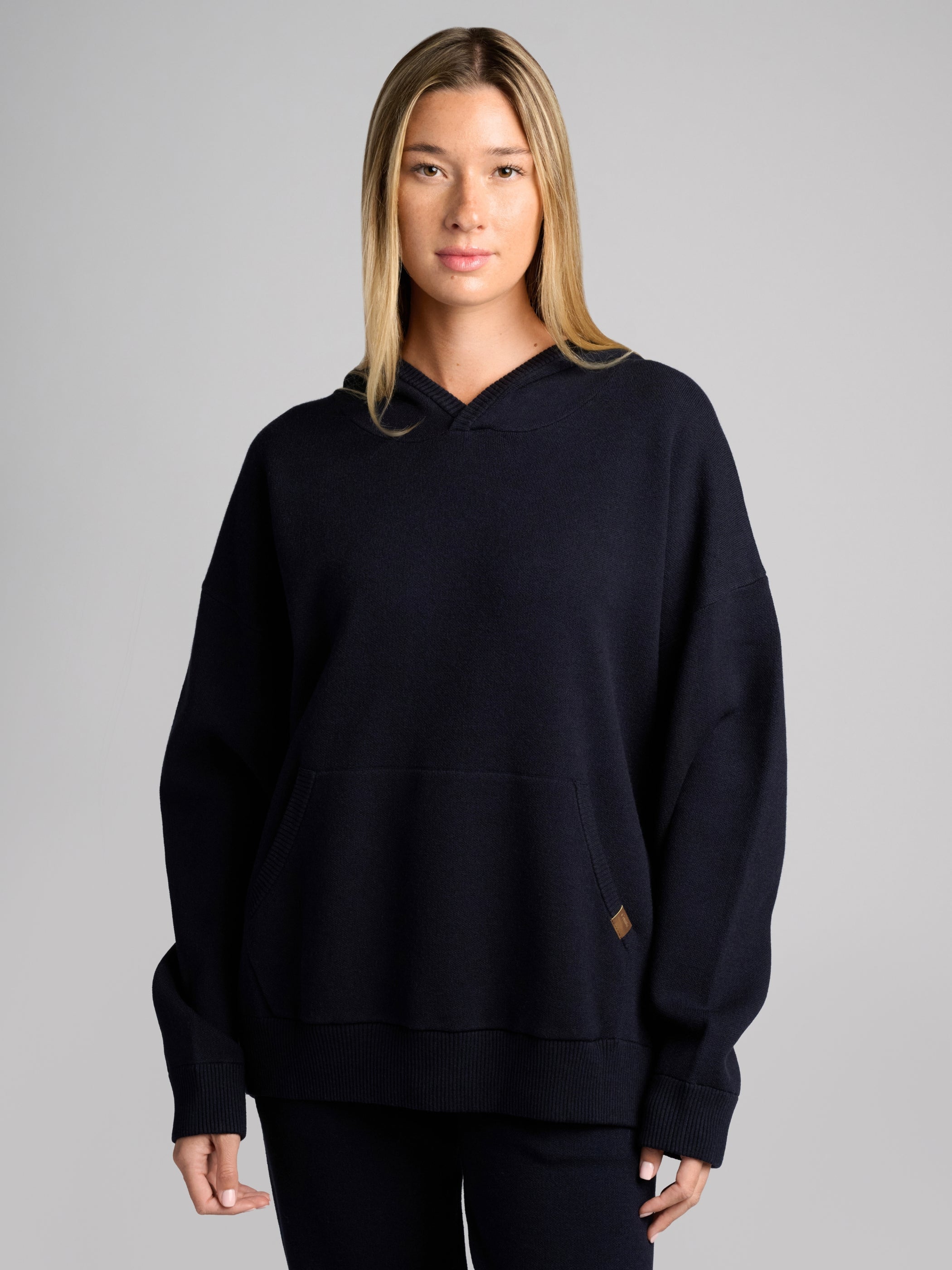 Sweater Knit Hoodie