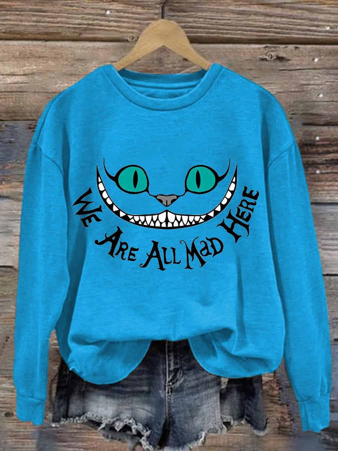 Halloween  Women's Printed Long Sleeve Sweatshirt