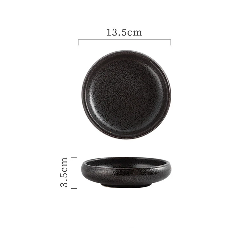 Shallow Ceramic Disc Bowls