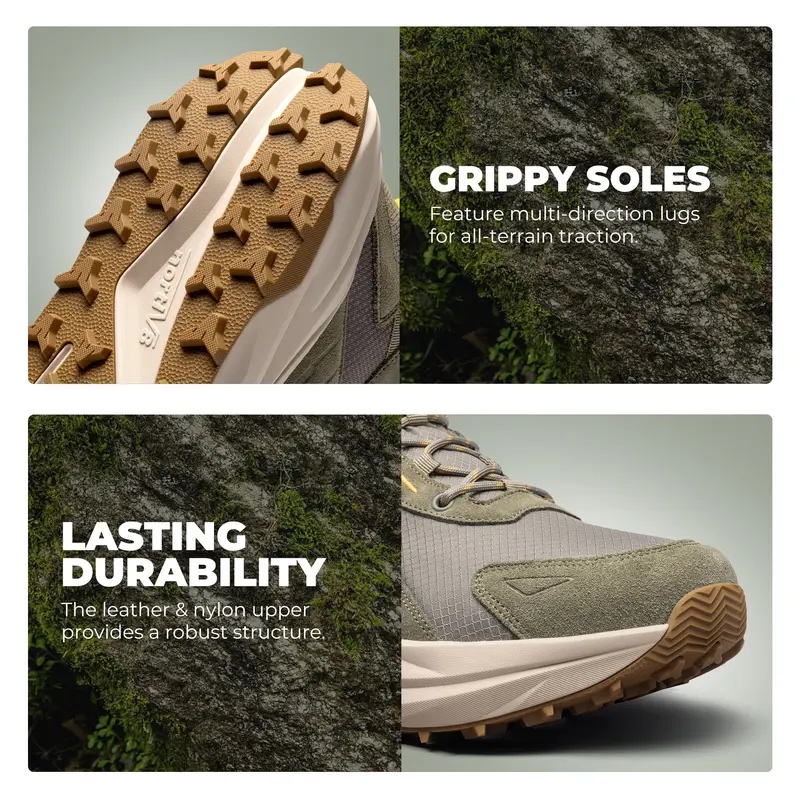 Men's wide-last lightweight waterproof hiking boots