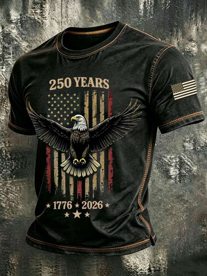 Men'S American Eagle Printed Casual T-Shirt