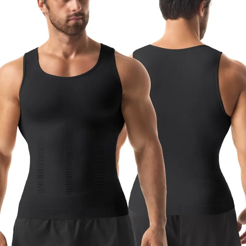 Men's slimming compression vest