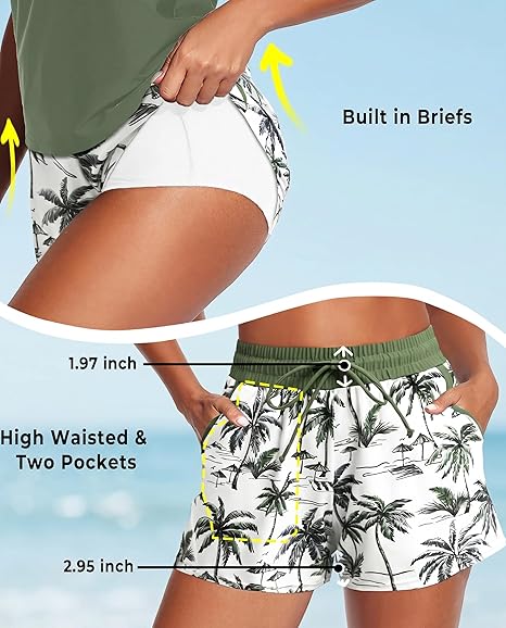 ⏰LAST DAY 90% OFF - 3 Piece Tankini with Shorts 🔥