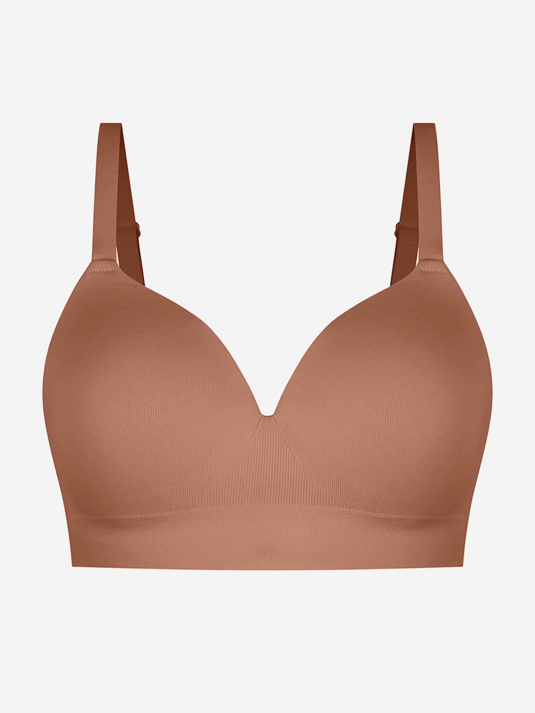 Feelingirl Wireless Push-Up Seamless Comfort Full Coverage Bra
