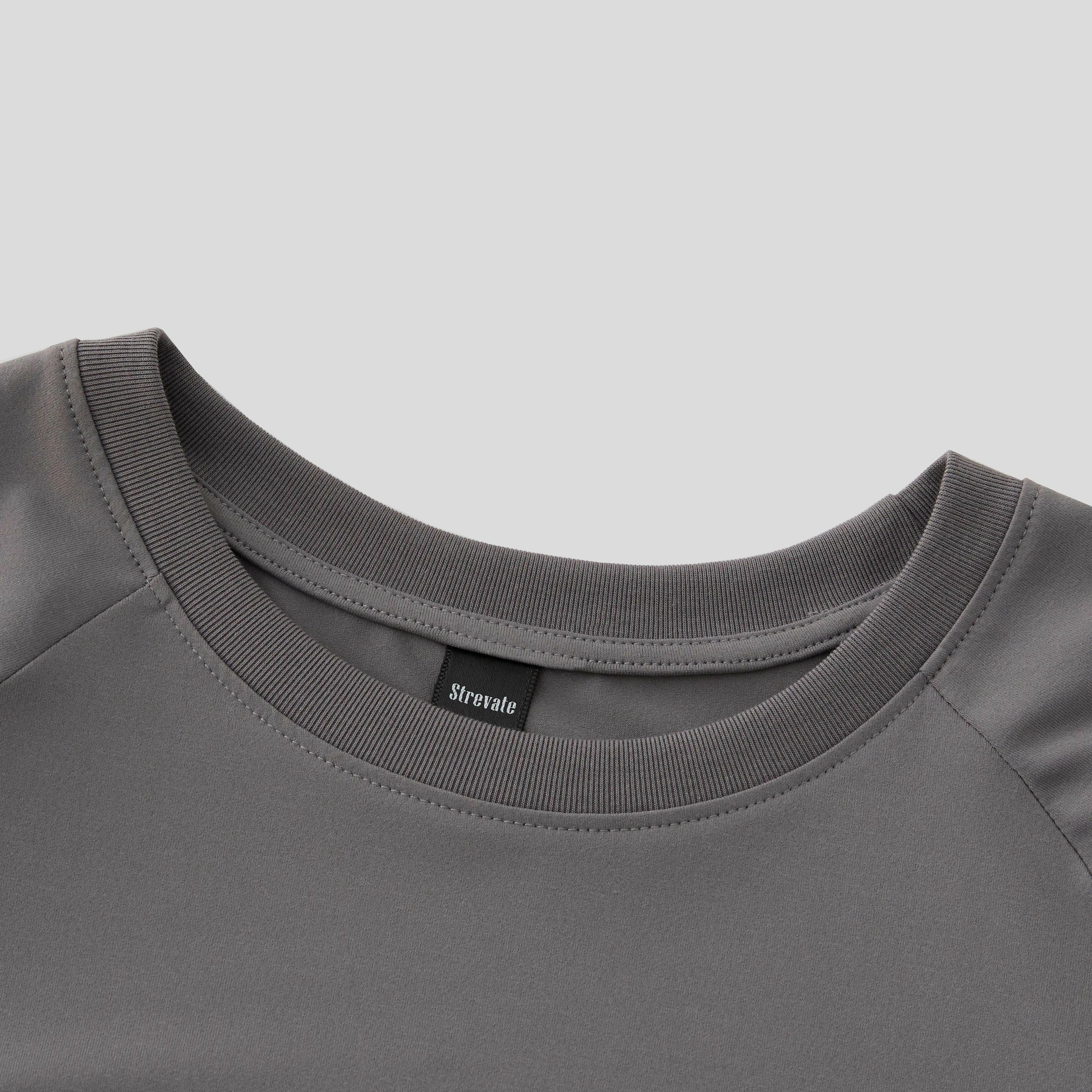 Men's Raglan Sleeve Tee, Athletic Tapered Fit