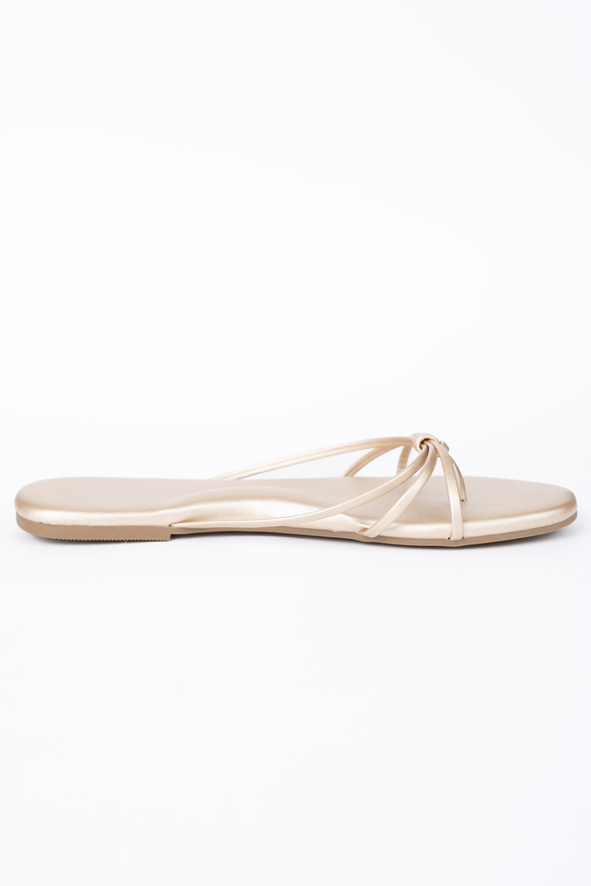 Landry Champagne Flip Flops