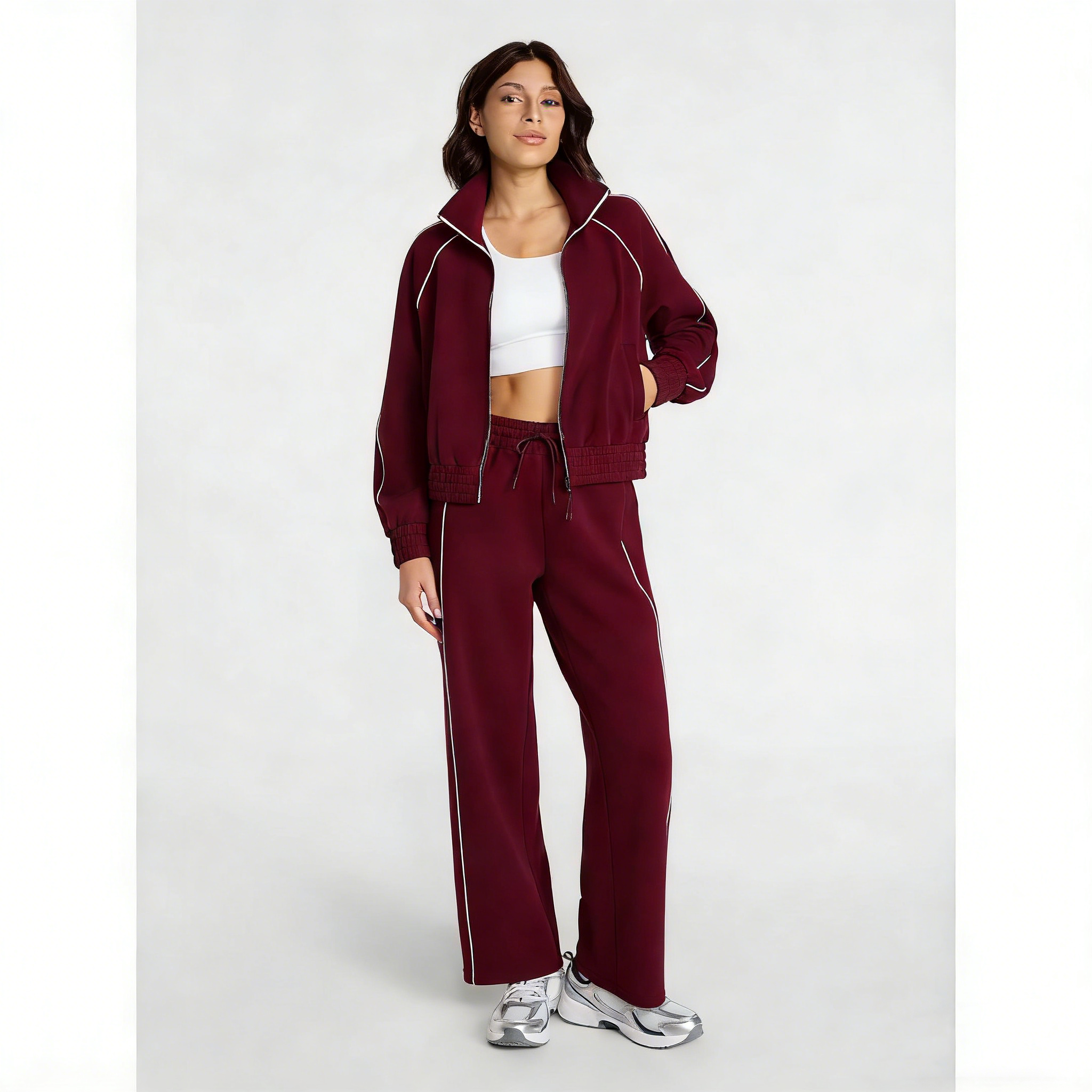 Women's Casual 2-Piece Sweatsuit Set