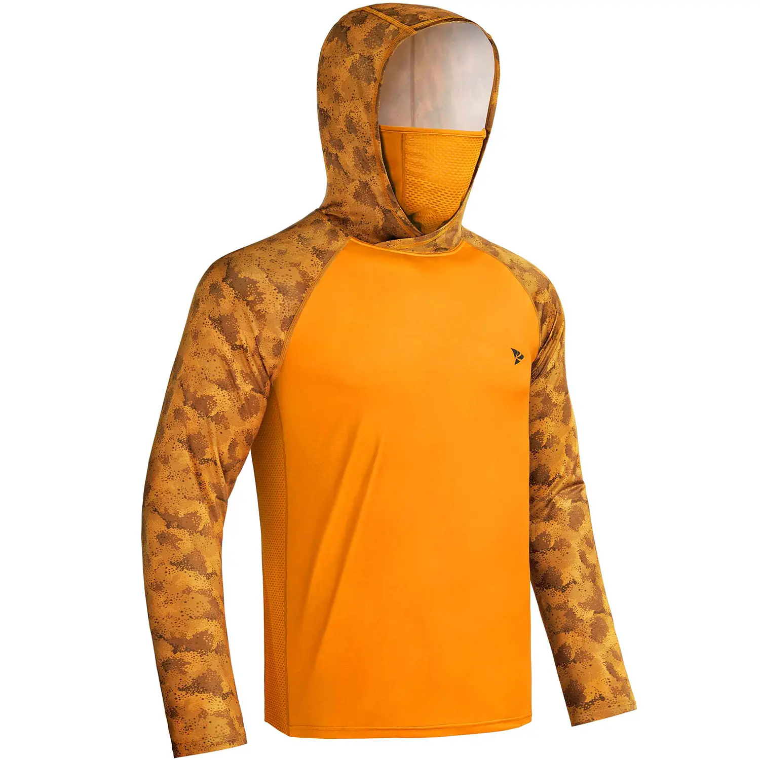 Men UPF 50+ UV Protection Long Sleeve Lightweight Quick Dry Moisture Wicking Breathable Athletic Activewear