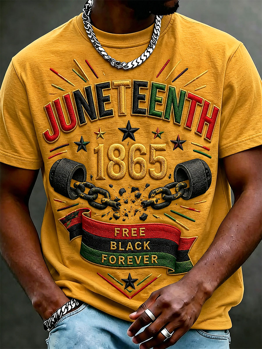 Juneteenth 1865 Black Freedom Emancipation T-Shirt