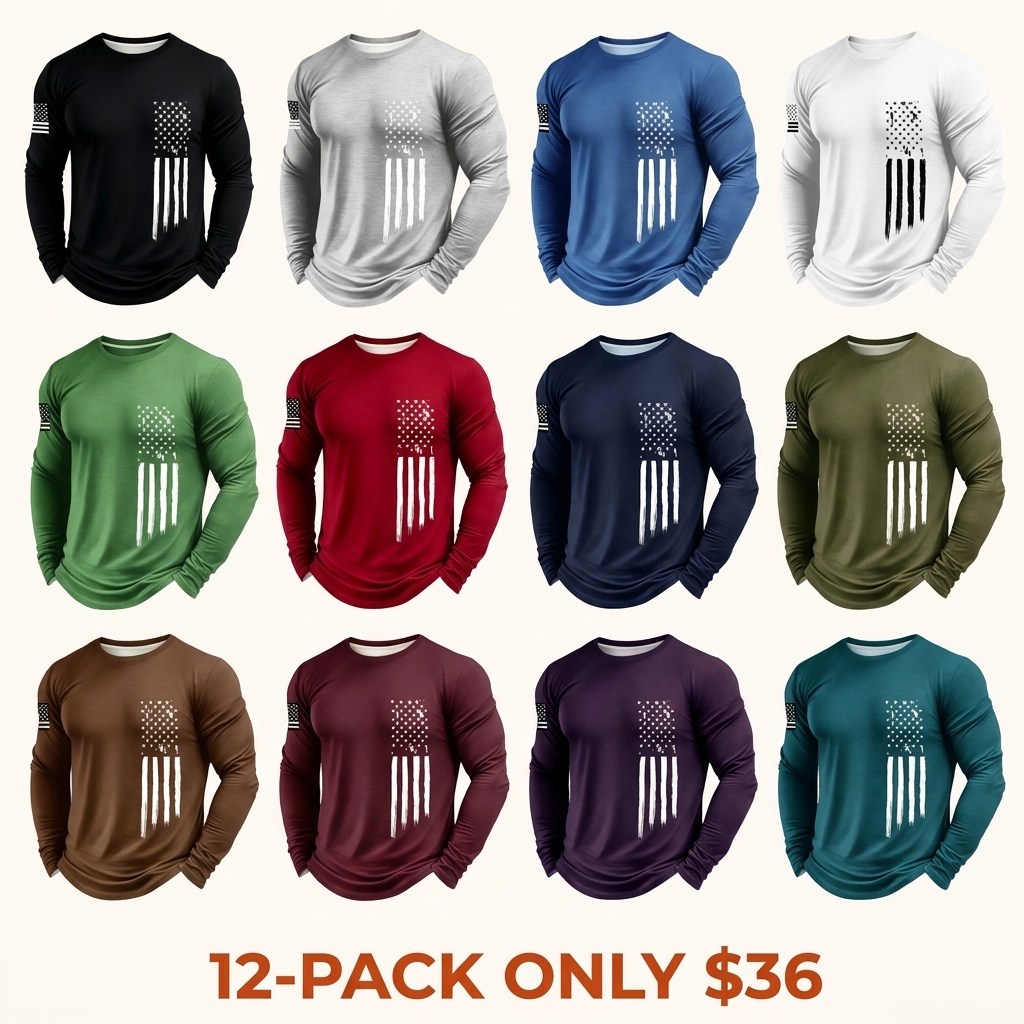 Men's long-sleeve sweatshirt