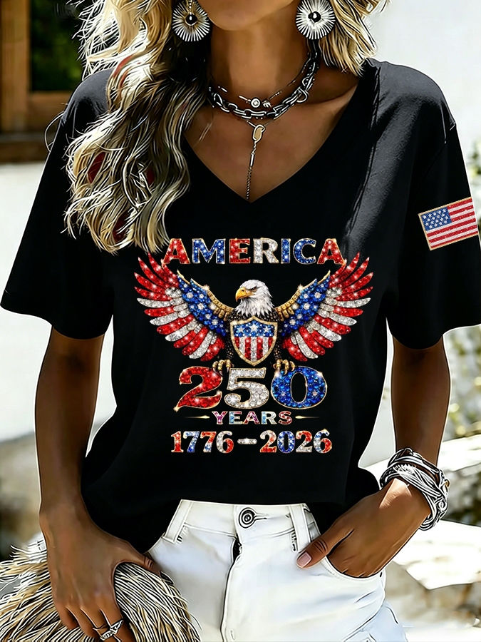Women's 250 Year Print Short Sleeve T-shirt