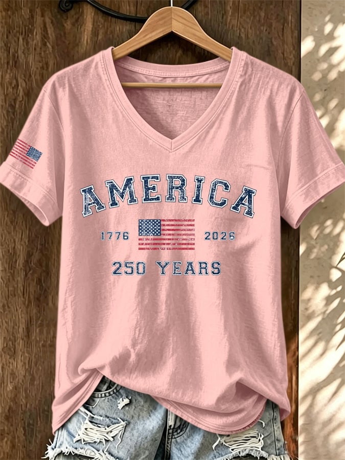 Women's Casual Print Short-Sleeve T-Shirt