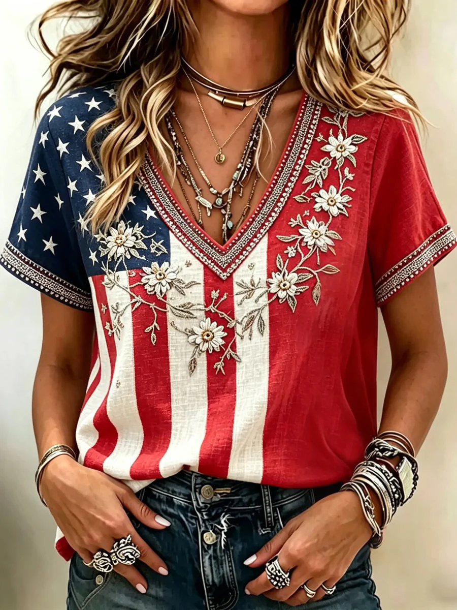 Women's 250th Anniversary Casual T-shirt