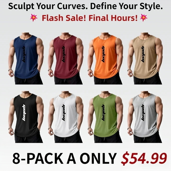 Men's Gym Athletic Casual Tank Tops