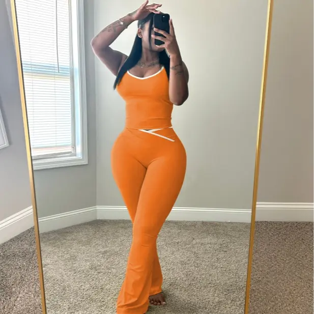 Women's Sleeveless Gym YogaOutfit